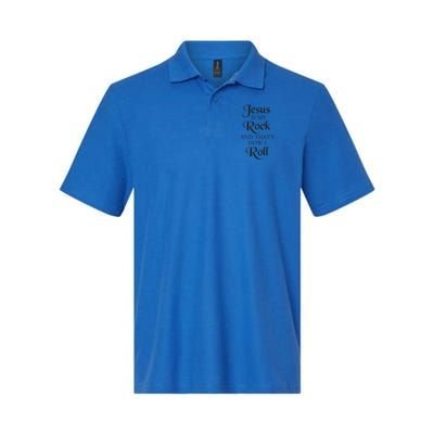 Jesus Is My Rock And Thats How I Roll Christ Size Polo