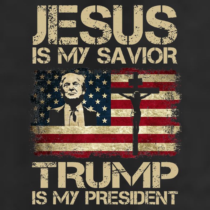 Jesus Is My Savior Trump Is My President Trump 2024 Hat