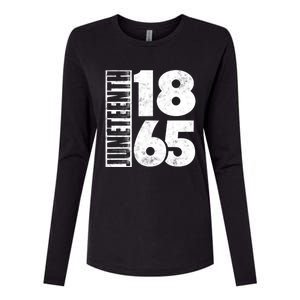 Juneteenth Is My Independence Day Black Freedom 1865 Gift Womens Cotton Relaxed Long Sleeve T-Shirt