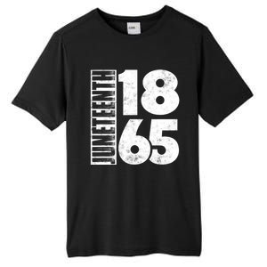 Juneteenth Is My Independence Day Black Freedom 1865 Gift Tall Fusion ChromaSoft Performance T-Shirt