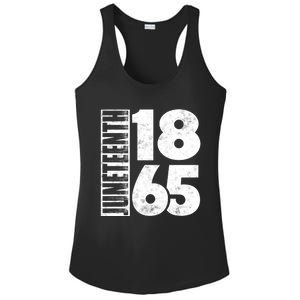 Juneteenth Is My Independence Day Black Freedom 1865 Gift Ladies PosiCharge Competitor Racerback Tank