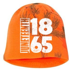 Juneteenth Is My Independence Day Black Freedom 1865 Gift Kati - Camo Knit Beanie