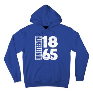 Juneteenth Is My Independence Day Black Freedom 1865 Gift Hoodie