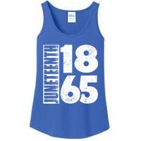 Juneteenth Is My Independence Day Black Freedom 1865 Gift Ladies Essential Tank