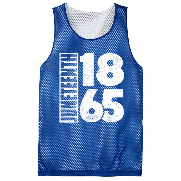 Juneteenth Is My Independence Day Black Freedom 1865 Gift Mesh Reversible Basketball Jersey Tank