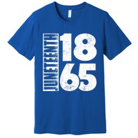 Juneteenth Is My Independence Day Black Freedom 1865 Gift Premium T-Shirt