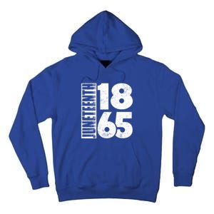 Juneteenth Is My Independence Day Black Freedom 1865 Gift Tall Hoodie