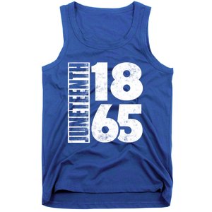 Juneteenth Is My Independence Day Black Freedom 1865 Gift Tank Top