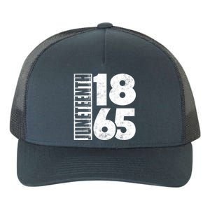 Juneteenth Is My Independence Day Black Freedom 1865 Gift Yupoong Adult 5-Panel Trucker Hat