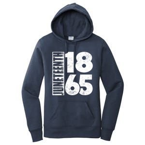 Juneteenth Is My Independence Day Black Freedom 1865 Gift Women's Pullover Hoodie