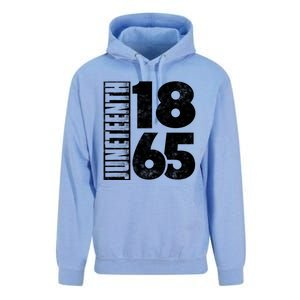 Juneteenth Is My Independence Day Black Freedom 1865 Gift Unisex Surf Hoodie