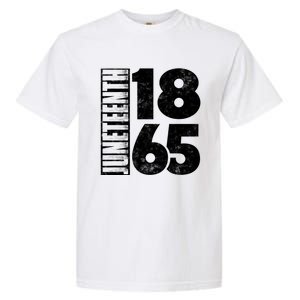 Juneteenth Is My Independence Day Black Freedom 1865 Gift Garment-Dyed Heavyweight T-Shirt