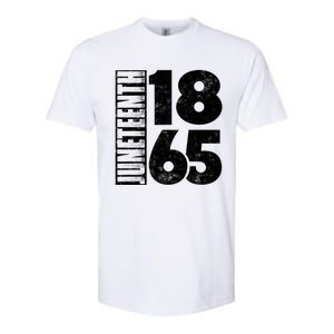 Juneteenth Is My Independence Day Black Freedom 1865 Gift Softstyle CVC T-Shirt