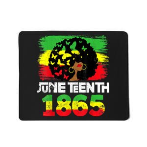 Juneteenth Is My Independence Day Black Women Black Pride Mousepad