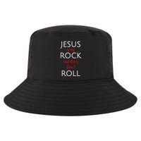 Jesus Is My Rock And Thats How I Roll. Cool Comfort Performance Bucket Hat