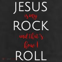 Jesus Is My Rock And Thats How I Roll. Beanie