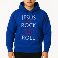 Jesus Is My Rock And Thats How I Roll. Hoodie