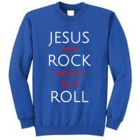 Jesus Is My Rock And Thats How I Roll. Sweatshirt
