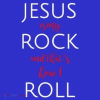 Jesus Is My Rock And Thats How I Roll. Toddler Hoodie