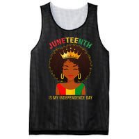 Juneteenth Is My Independence Day Black Wo Freedom Mesh Reversible Basketball Jersey Tank