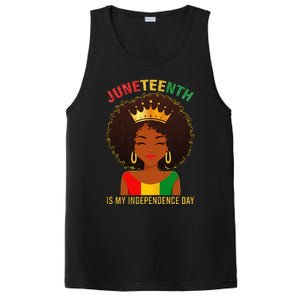 Juneteenth Is My Independence Day Black Wo Freedom PosiCharge Competitor Tank