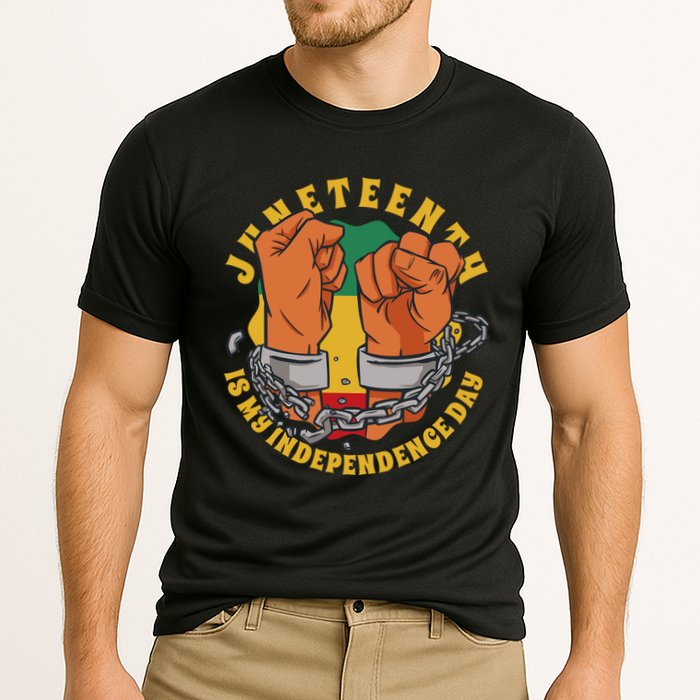 Juneteenth Is My Independence Day Black Pride Performance Shirt