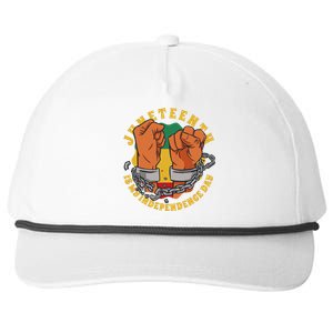 Juneteenth Is My Independence Day Black Pride Snapback Five-Panel Rope Hat