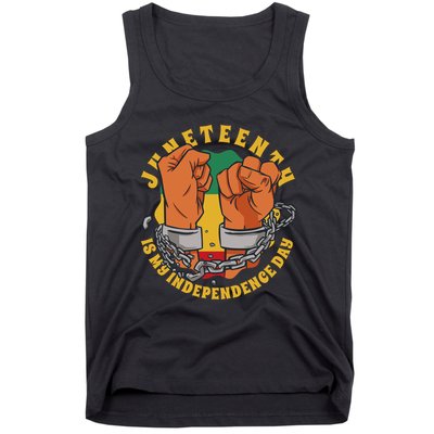 Juneteenth Is My Independence Day Black Pride Tank Top