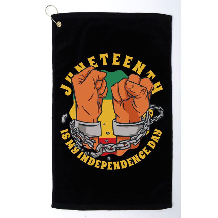 Juneteenth Is My Independence Day Black Pride Golf Towel