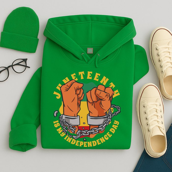 Juneteenth Is My Independence Day Black Pride Hoodie