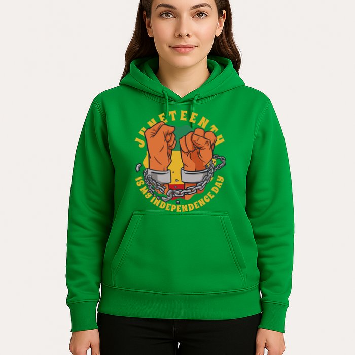 Juneteenth Is My Independence Day Black Pride Hoodie