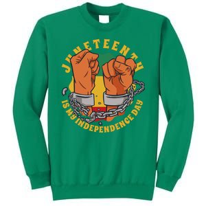 Juneteenth Is My Independence Day Black Pride Sweatshirt