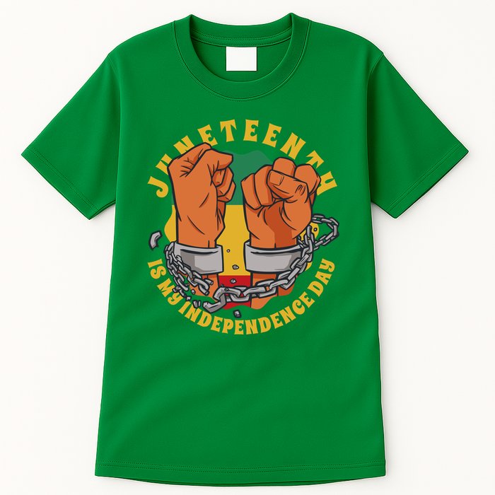 Juneteenth Is My Independence Day Black Pride Tall T-Shirt