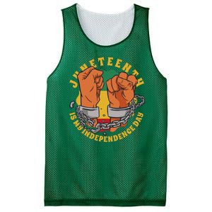 Juneteenth Is My Independence Day Black Pride Mesh Reversible Basketball Jersey Tank