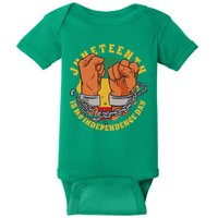 Juneteenth Is My Independence Day Black Pride Baby Bodysuit