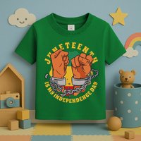 Juneteenth Is My Independence Day Black Pride Toddler T-Shirt