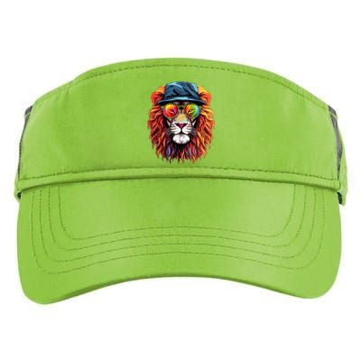 Junenth Is My Independence Day Lion Free Ish Since 1865 Gift Adult Drive Performance Visor