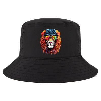 Junenth Is My Independence Day Lion Free Ish Since 1865 Gift Cool Comfort Performance Bucket Hat