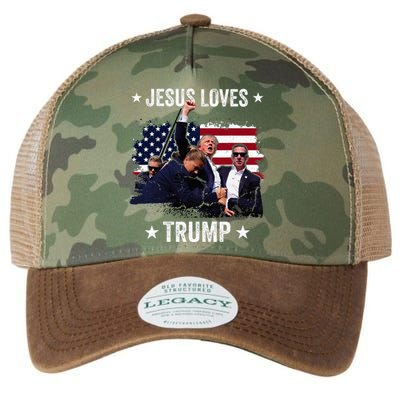 Jesus Is My Savior Trump Is My President Legacy Tie Dye Trucker Hat