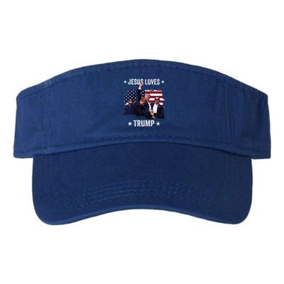 Jesus Is My Savior Trump Is My President Valucap Bio-Washed Visor