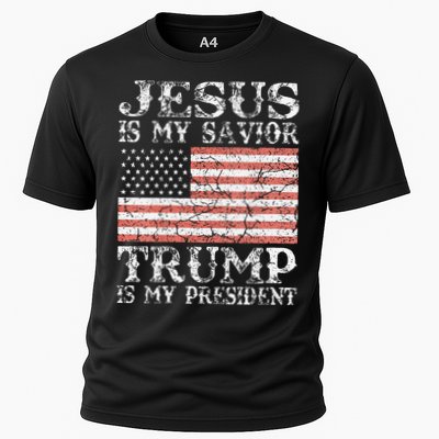 Jesus Is My Savior Trump Is My President 2020 Performance Shirt