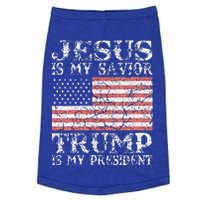 Jesus Is My Savior Trump Is My President 2020 Doggie Tank