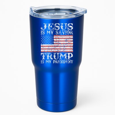 Jesus Is My Savior Trump Is My President 2020 Tumbler
