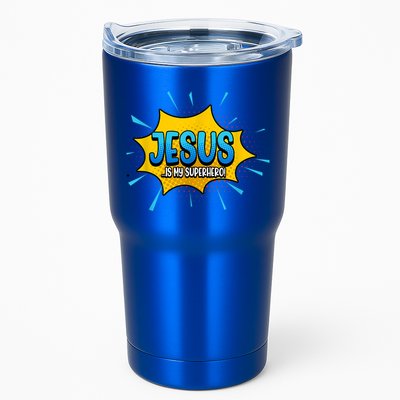 Jesus Is My Superhero God Christian Church Tumbler
