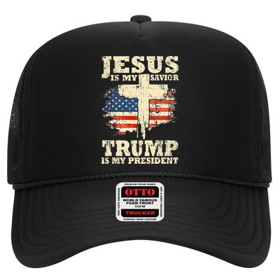 Jesus Is My Savior Trump Is My President Trump Supporter Hat