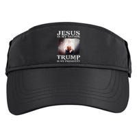 Jesus Is My Savior Trump Is My President Adult Drive Performance Visor