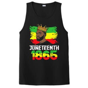 Juneteenth Is My Independence Day Black Black King Pride PosiCharge Competitor Tank