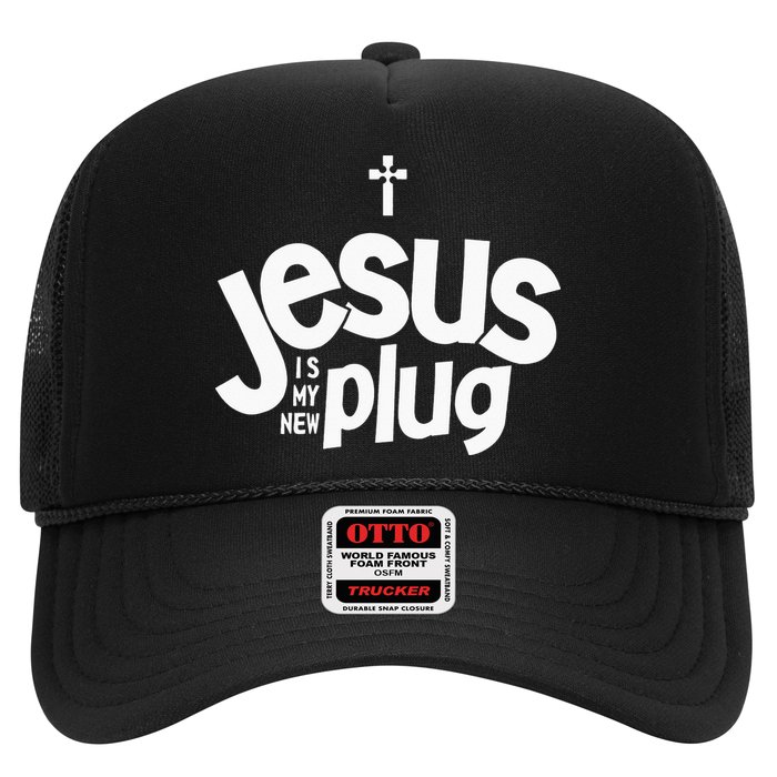 Jesus Is My New Plug Funny Christian Convert Hat