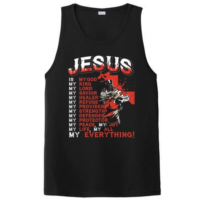 Jesus Is My Everything Jesus PosiCharge Competitor Tank