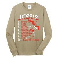 Jesus Is My Everything Jesus Tall Long Sleeve T-Shirt